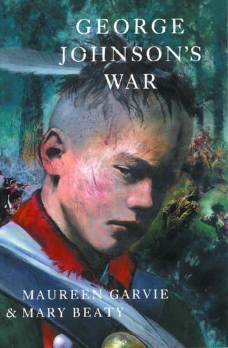 George Johnson's War book cover by Maureen Garvie, Mary Beaty