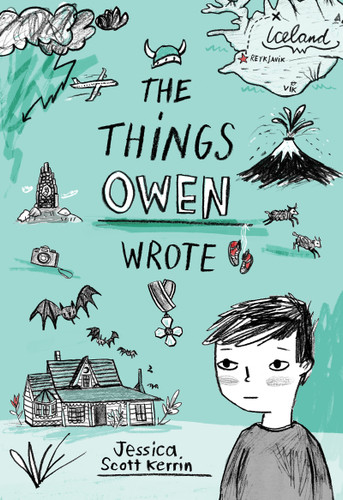 The Things Owen Wrote book cover by Jessica Scott Kerrin