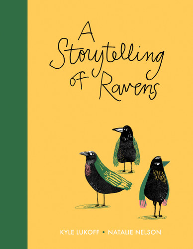 A Storytelling of Ravens book cover by Kyle Lukoff