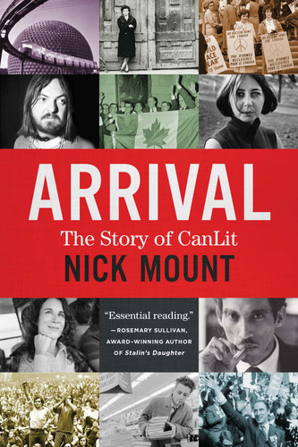 Arrival: The Story of CanLit book cover by Nick Mount