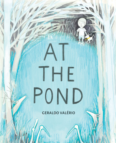 At the Pond book cover by Geraldo Valério