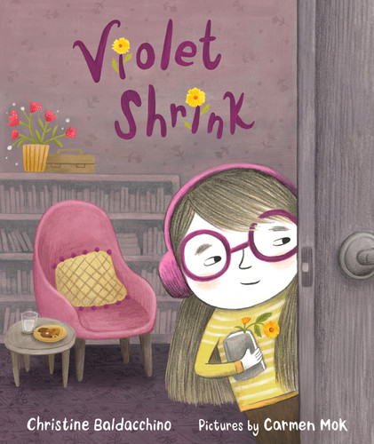 Violet Shrink book cover by Christine Baldacchino