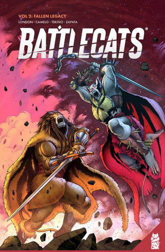 Battlecats Vol. 2: Fallen Legacy (Battlecats) book cover by Mark London