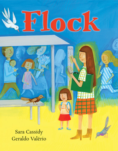 Flock book cover by Sara Cassidy