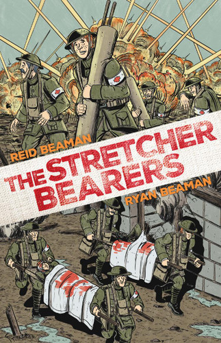 The Stretcher Bearers book cover by Reid Beaman, Ryan Beaman