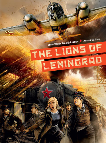The Lions of Leningrad book cover by Jean-Claude van Rijckeghem