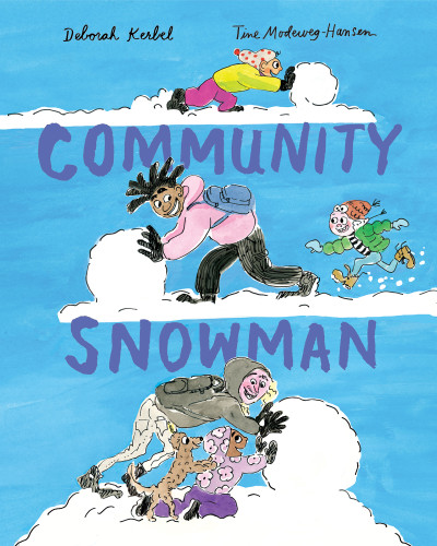 Community Snowman book cover by Deborah Kerbel