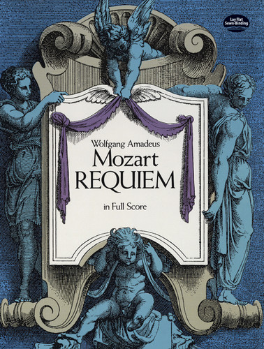 Requiem in Full Score (Dover Choral Music Scores) book cover by Wolfgang Amadeus Mozart