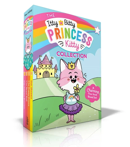 The Itty Bitty Princess Kitty Collection (Boxed Set): The Newest Princess; The Royal Ball; The Puppy Prince; Star Showers (Itty Bitty Princess Kitty) book cover by Melody Mews