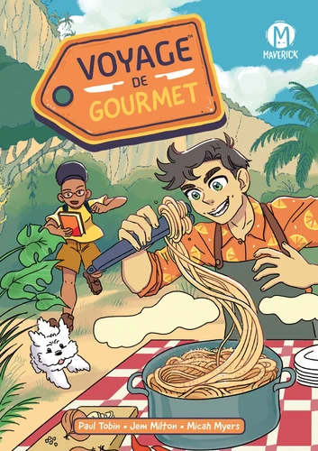 Voyage de Gourmet book cover by Paul Tobin