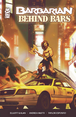 Barbarian Behind Bars (Barbarian Behind Bars) book cover by Elliott Kalan