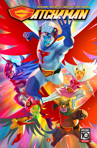 Gatchaman Vol. 1 (Gatchaman) book cover by Cullen Bunn