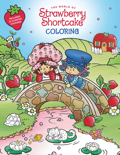 The World of Strawberry Shortcake Coloring book cover by Editors of Thunder Bay Press