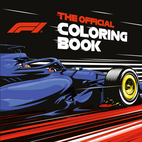 The Official F1 Coloring Book book cover by DK