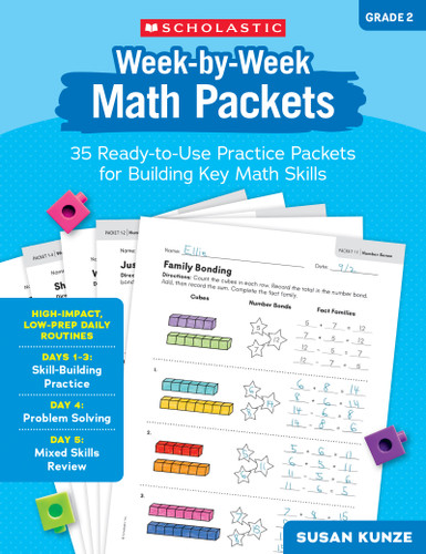 Week-by-Week Packets : Math (Gr. 2) book cover by Susan Kunze