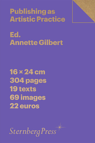 Publishing as Artistic Practice, new edition book cover by 