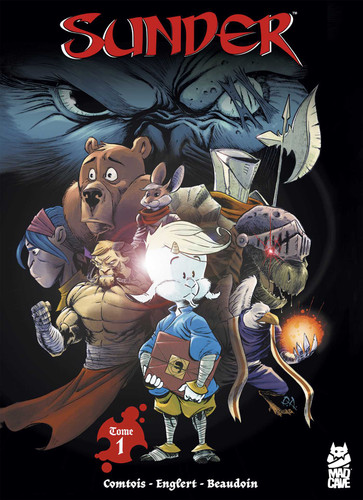 Sunder — Tome One: Small Beginnings (Sunder) book cover by Pierre-Alexandre Comtois