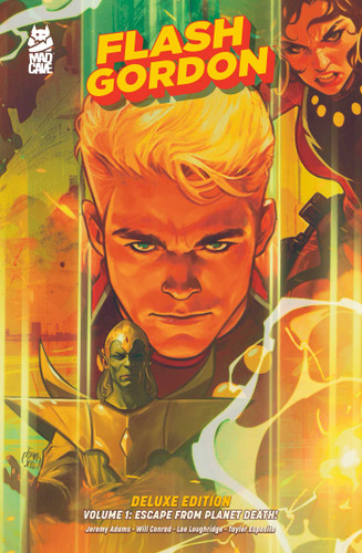 Flash Gordon Vol. 1 Deluxe Edition: Escape from Planet Death! (Flash Gordon) book cover by Jeremy Adams