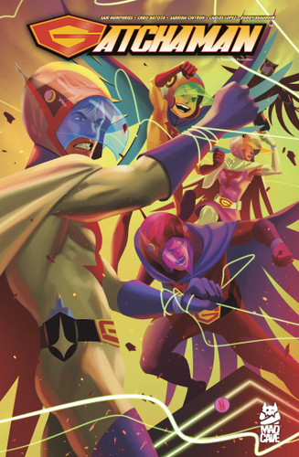 Gatchaman Vol. 3 (Gatchaman) book cover by Sam Humphries