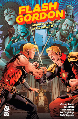 Flash Gordon Vol. 3: Savior of the Universe (Flash Gordon) book cover by Jeremy Adams