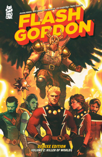 Flash Gordon Vol. 2 Deluxe Edition: Killer of Worlds (Flash Gordon) book cover by Jeremy Adams