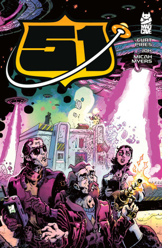 51 Vol. 1 book cover by Curt Pires