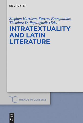 Intratextuality and Latin Literature book cover by 