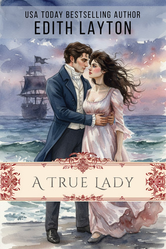 A True Lady book cover by Edith Layton