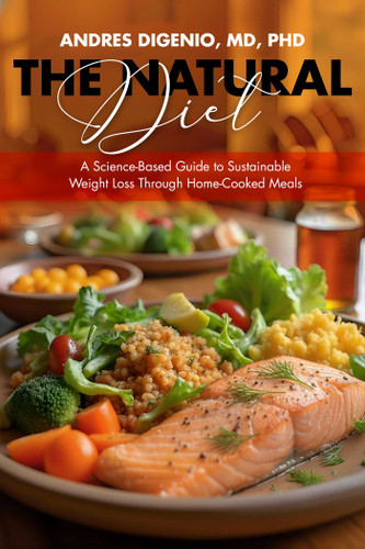 The Natural Diet: A Science-Based Guide to Sustainable Weight Loss Through Home-Cooked Meals book cover by Andres Digenio