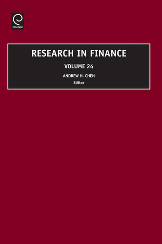 Research in Finance (Research in Finance #24) [9780762313778]