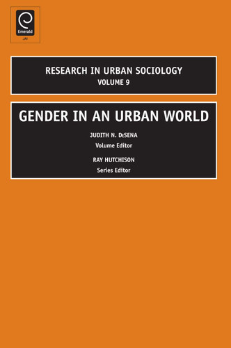 Gender in an Urban World (Research in Urban Sociology #9) book cover by 
