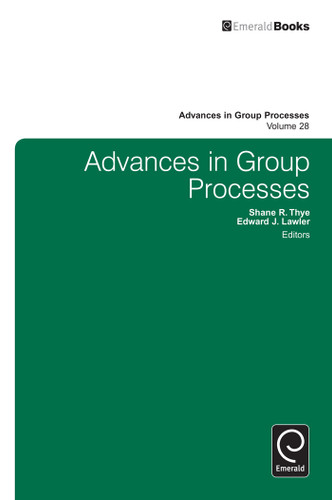 Advances in Group Processes (Advances in Group Processes #28) book cover by 