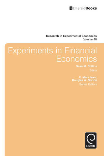 Experiments in Financial Economics (Research in Experimental Economics #16) book cover by 