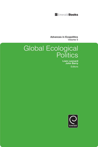Global Ecological Politics (Advances in Ecopolitics #5) book cover by 