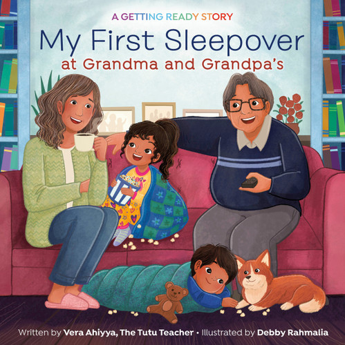 My First Sleepover at Grandma & Grandpa's: A Getting Ready Story (Getting Ready) book cover by Vera Ahiyya