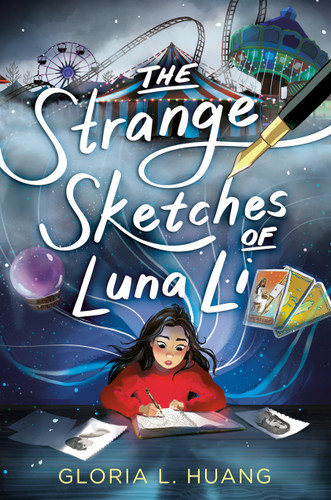 The Strange Sketches of Luna Li book cover by Gloria L. Huang