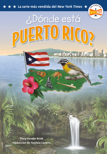 ¿Dónde está Puerto Rico? (Where Is Puerto Rico? Spanish Edition) (Who HQ: The 50 States) book cover by Tracy Vonder Brink, Who HQ