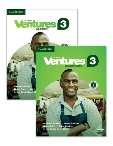 Ventures Level 3 Value Pack (Revised) book cover by Gretchen Bitterlin