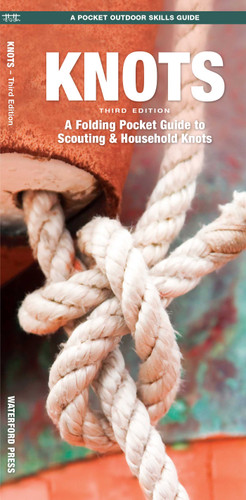 Knots: A Folding Pocket Guide to Scouting & Household Knots book cover by J.M. Kavanagh