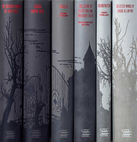 Word Cloud Classics: Horror Collection (Word Cloud Classics) book cover by Editors of Canterbury Classics