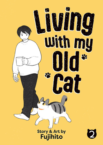 Living with My Old Cat Vol. 2 (Living with My Old Cat) book cover by Fujihito