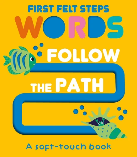 Follow the Path: Learning Colors: A Felt-Touch Book (Follow the Path) book cover by 