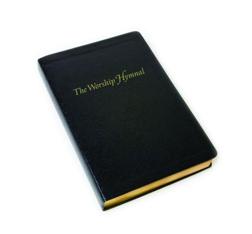 The Worship Hymnal, Black, Bonded Leather, Pulpit Edition book cover by 