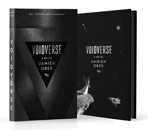 Voidverse book cover by Damien Ober