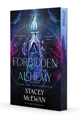 A Forbidden Alchemy (The Artisan Trilogy) book cover by Stacey McEwan