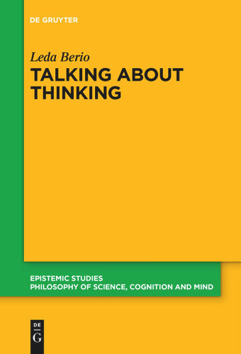 Talking About Thinking: Language, Thought, and Mentalizing [9783111277066]