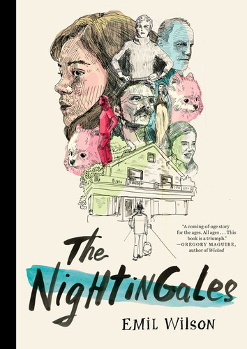 The Nightingales book cover by Emil Wilson