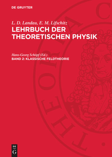 Klassische Feldtheorie book cover by 