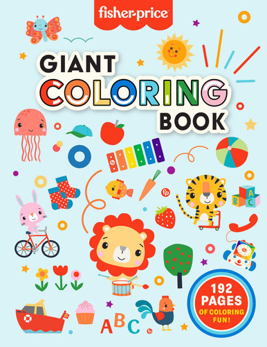 Fisher-Price: Giant Coloring Book (Fisher Price) book cover by Mattel