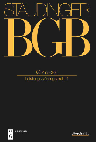§§ 255-304: (Leistungsstörungsrecht 1) book cover by 